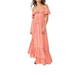 NWT Free People Moonlight Ocean Maxi Dress size L